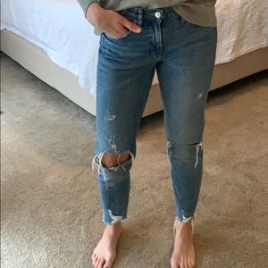 H&M Girlfriend jeans